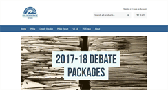 Desktop Screenshot of bigskydebate.com